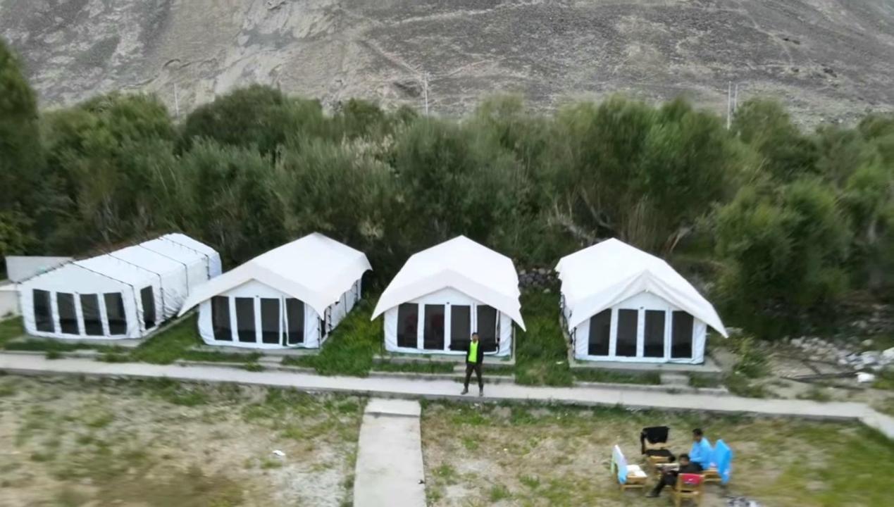 Nubra Vista Camp Charāsa Buitenkant foto